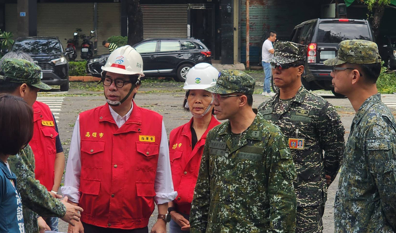 颱風山陀兒肆虐高雄 陳其邁力拚3天內恢復市容