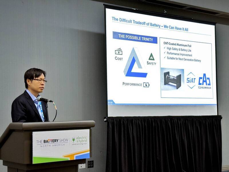 台廠參與北美電池展 塗碳鋁箔受電動車業者關注