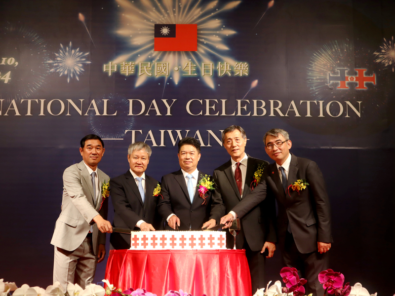 國慶酒會胡志明市登場 盼台越深化科技和社會鏈結