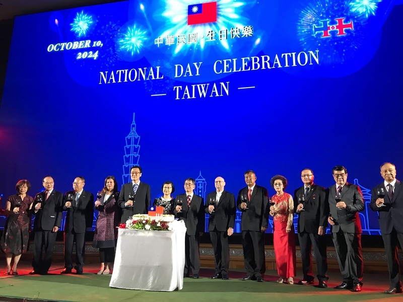 國慶酒會 駐泰代表張俊福：台海穩定關乎世界繁榮