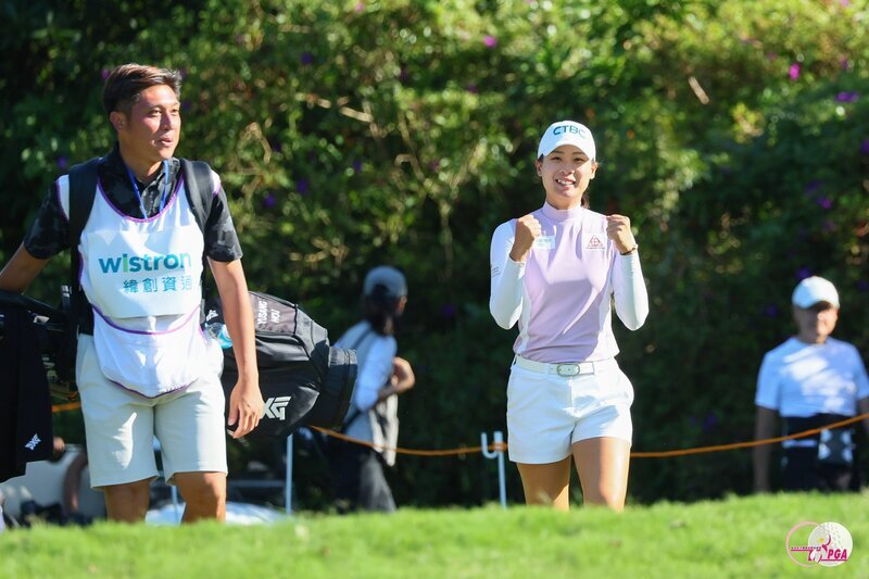 TLPGA緯創女子公開賽 侯羽桑落後5桿力拚冠軍