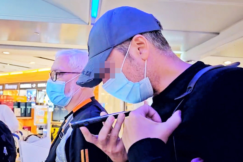 驅逐出境西男遭遣返 移民署：禁止入境並協調遣送