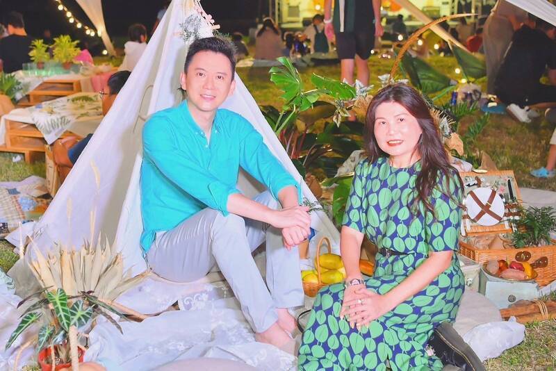 竹北農食野餐市集推農特產 蔬果競拍刺激消費