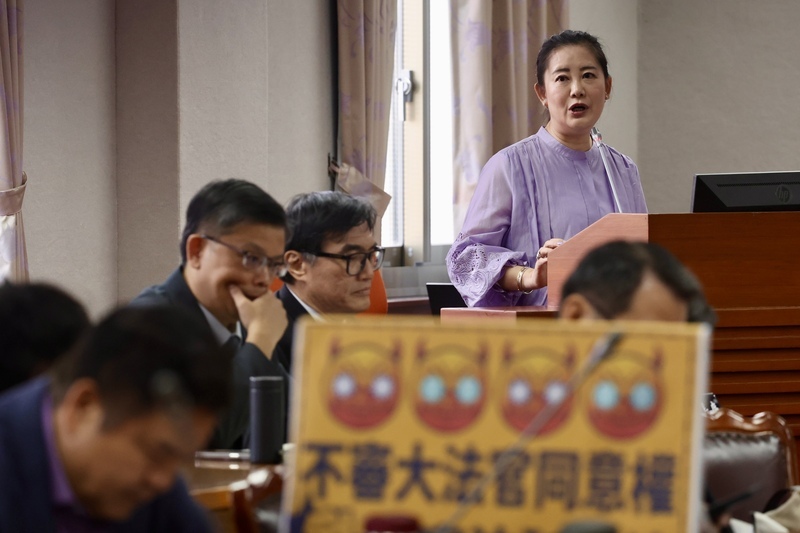 立院審憲法訴訟法修法 藍綠程序發言論戰