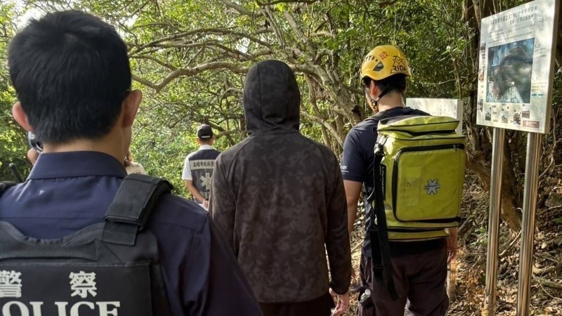 高雄男登柴山失聯 不吃不喝藏草叢2天獲救