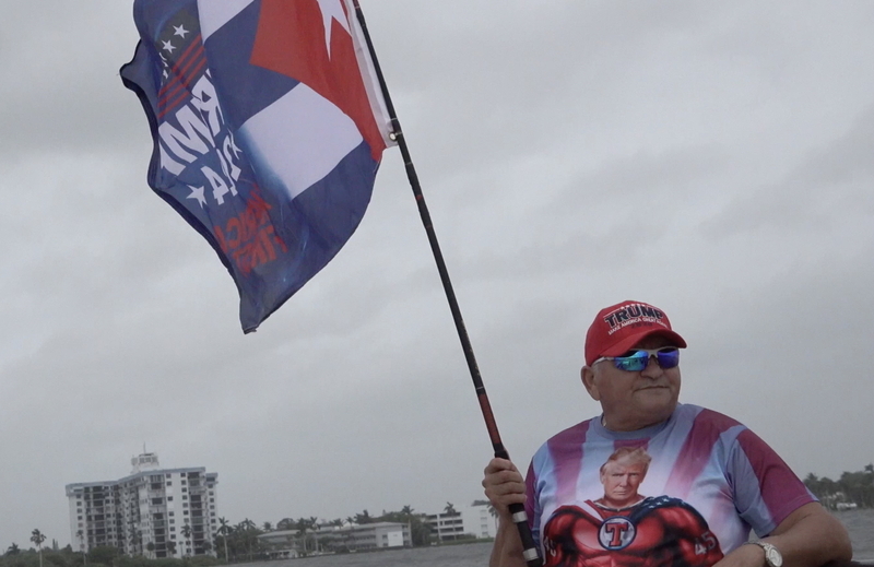 美國總統大選決戰日 佛州挺川民眾信心十足