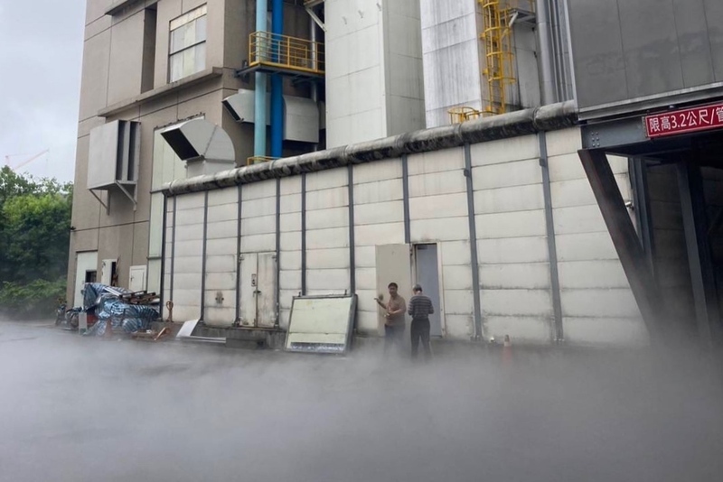 日月光中壢廠飄白煙 環保局：跳電釀氮氣設備異常