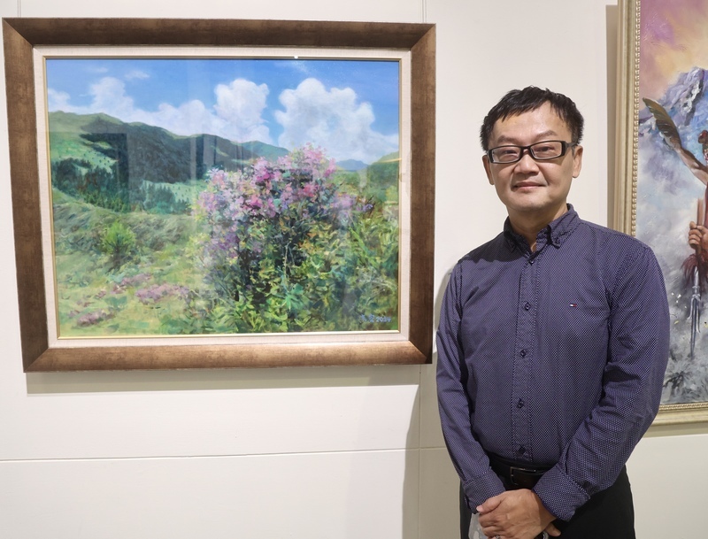 國小校長、金融電子財務投身繪畫 摘台灣美術獎