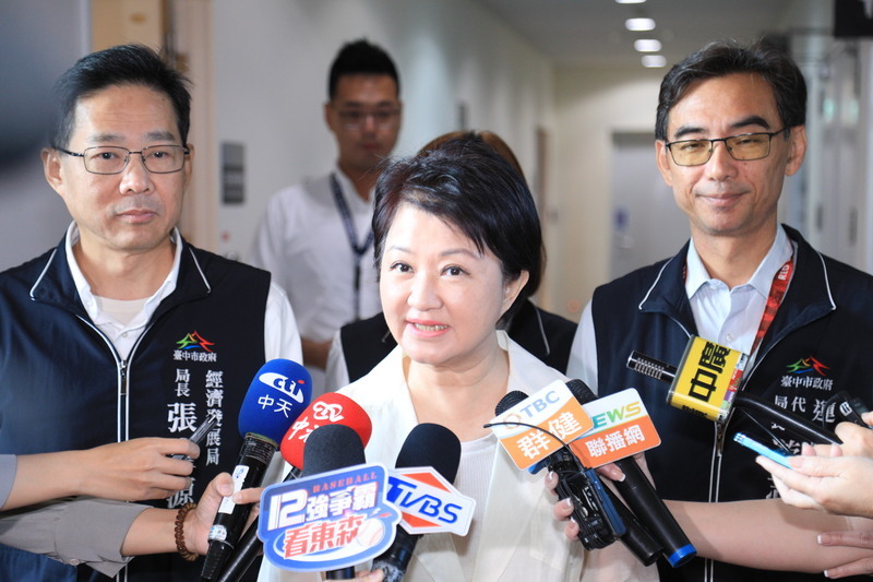 台日大戰中市府將直播 盧秀燕歡迎來吃太陽餅嗑日