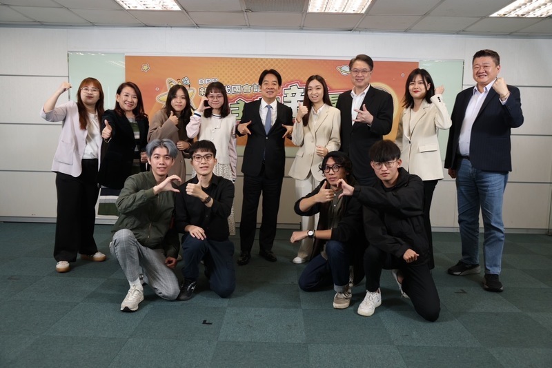 民進黨培育超新星 賴清德鼓勵年輕人追夢