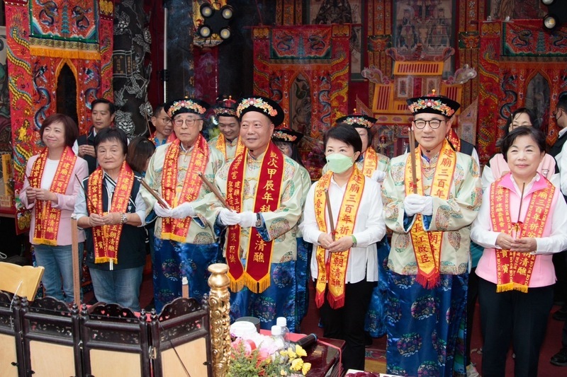 台中豐原慈濟宮百年建醮 封街普渡1.5萬桌