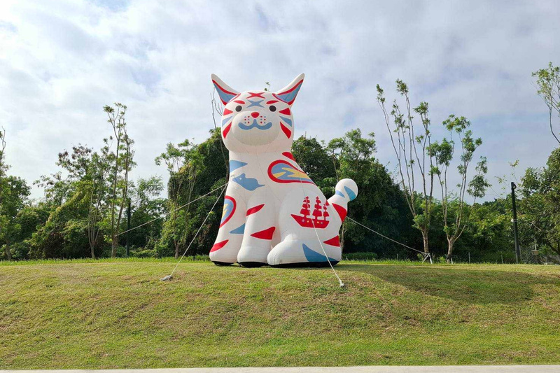 人氣吉祥物「巷仔Niau」 台南隆田文資園區重現