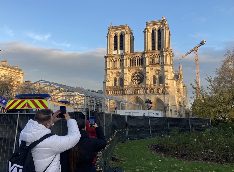 巴黎聖母院推出線上預約系統 9日重啟開放入場