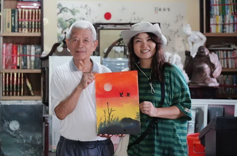 楊敏郎擅炭精肖像畫 登錄傳統工藝未如願盼承傳