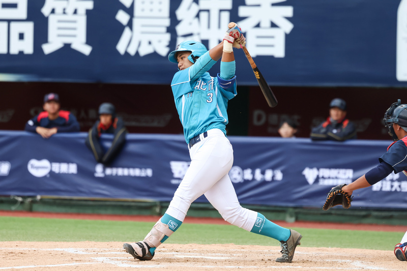 新北U18棒球賽 曾聖恩超前安新北藍搶首勝