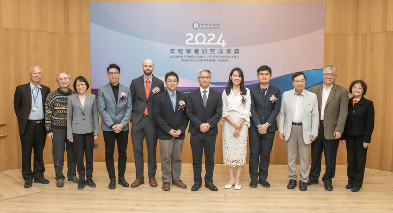 中研院年輕學者獎 5人獲獎領域橫跨文史數理