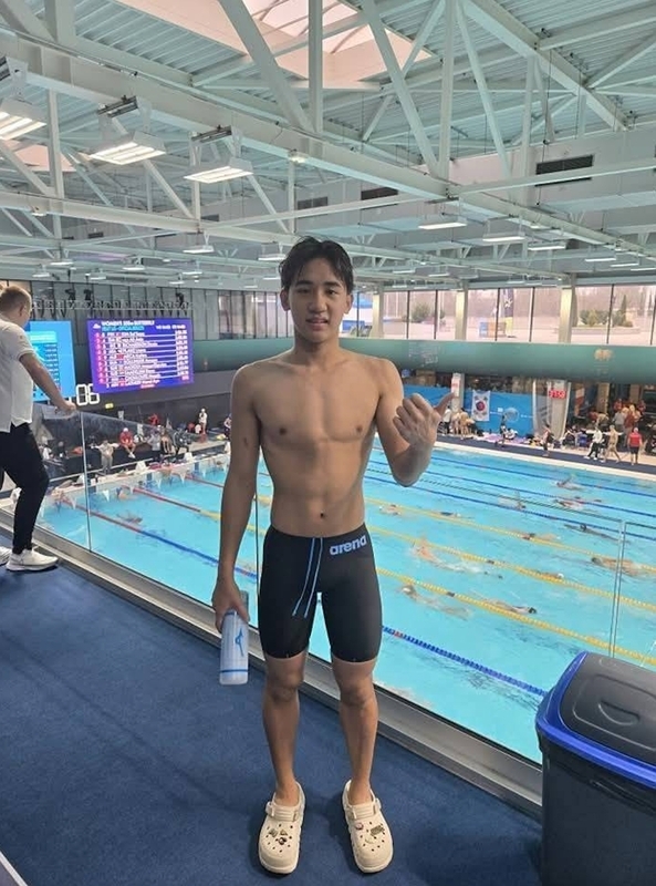 世界短水道錦標賽 蔡睿紘200蛙締全國新猷