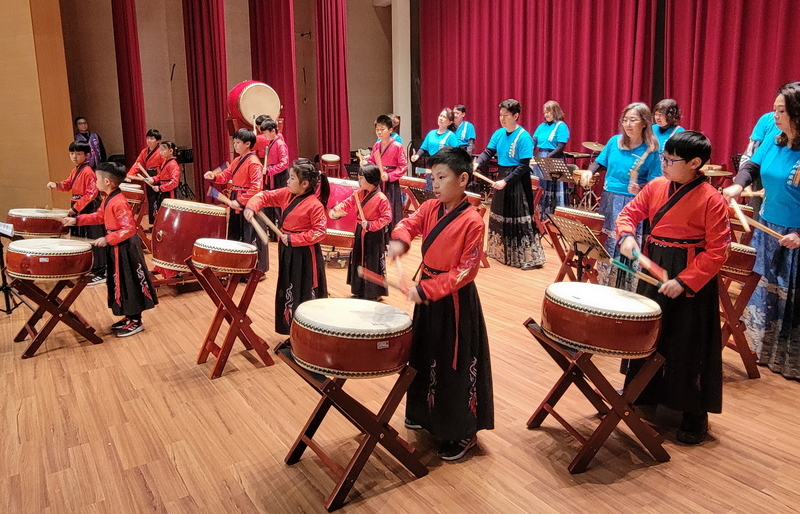 新北永和國中與新和國小聯演 適性發展分享絲竹