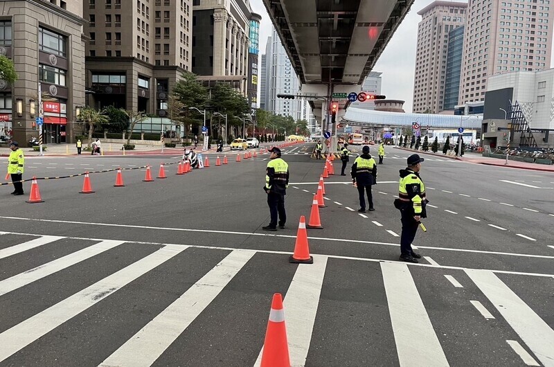 新北耶誕馬拉松接力賽 男子硬闖交管遭警送辦