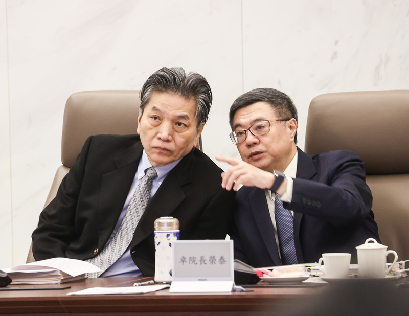 陳菊流感嚴重缺席政院巡察 卓榮泰談團結台灣目標