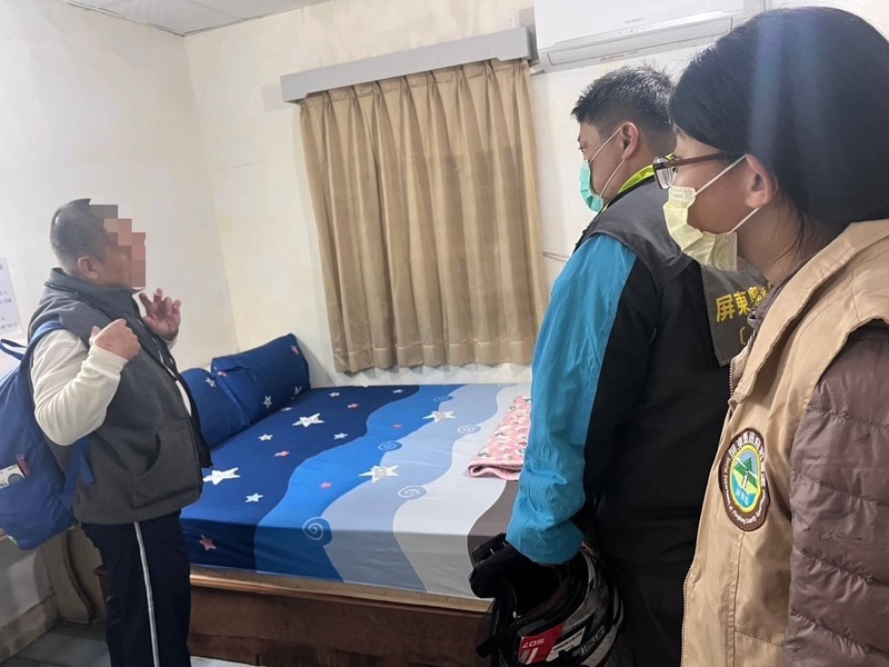 強烈大陸冷氣團來襲 屏東啟動街友避寒安置