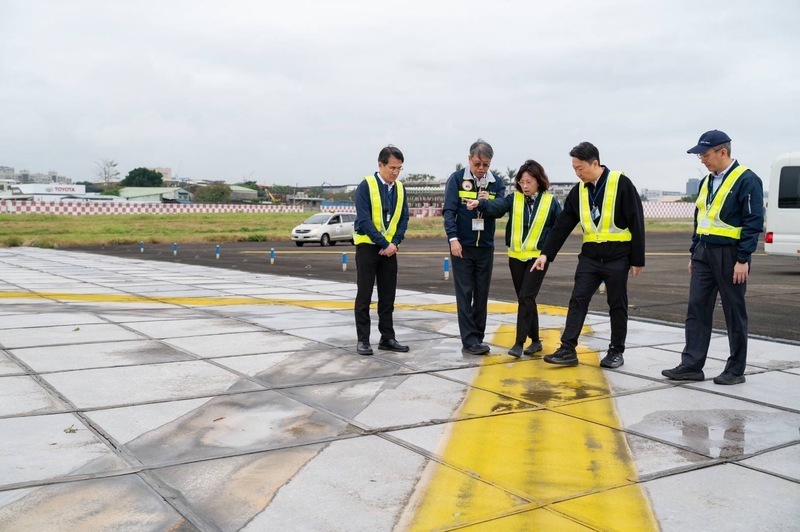陳世凱視察松機攔阻系統 要求確保安全起降環境