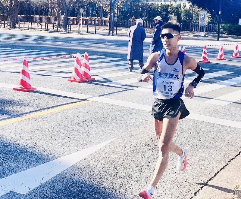 東京元旦競走賽 竹市許嘉維再破台灣全國紀錄