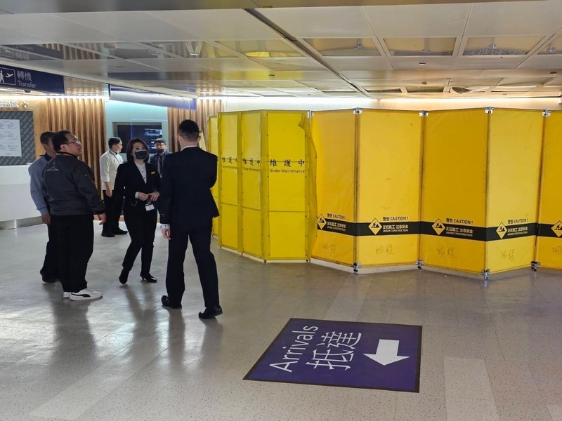 桃機凌晨濃煙疑電線走火 機場公司：速滅火未影響