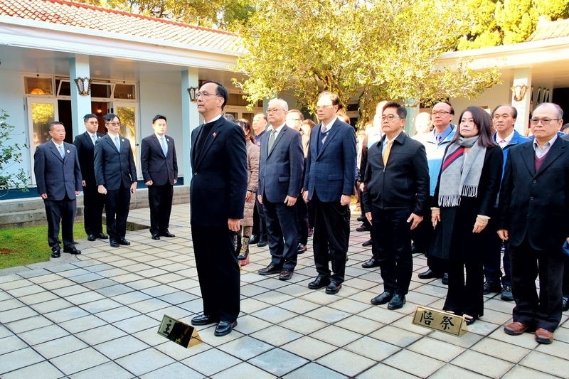 蔣經國逝世37週年紀念 朱立倫盼柯文哲案勿枉勿縱