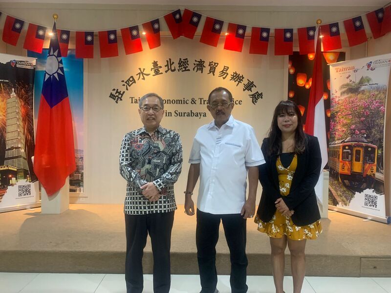 印尼泗水副市長訪駐處 盼再訪台灣加強交流