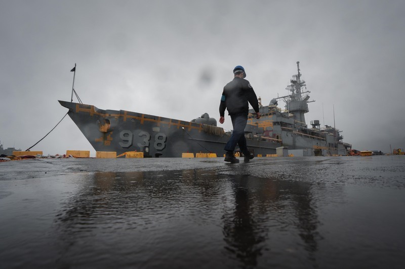 軍艦後勤如同汽車 區分大小保養確保戰力無虞