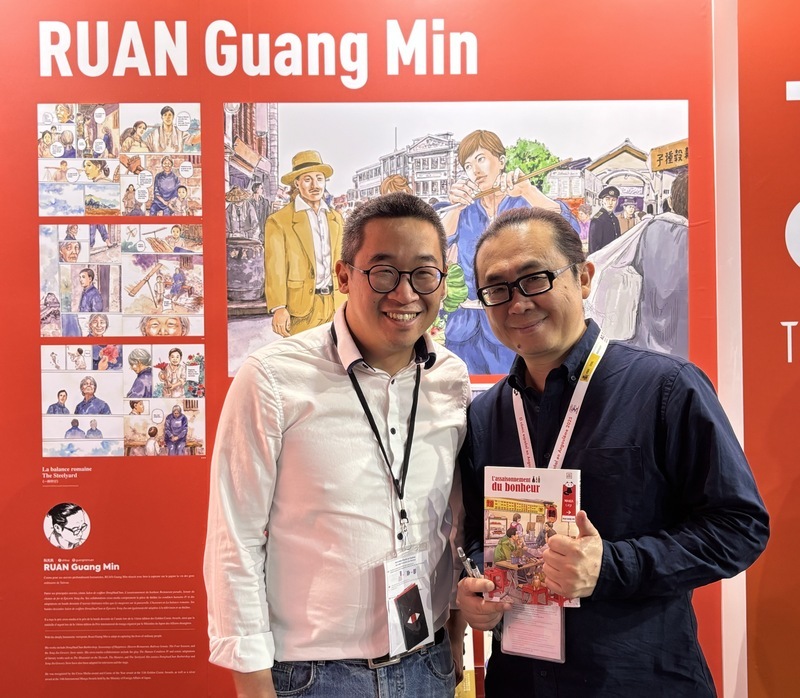 畫筆訴說本土故事暢銷法國 阮光民：台灣是文化寶盒