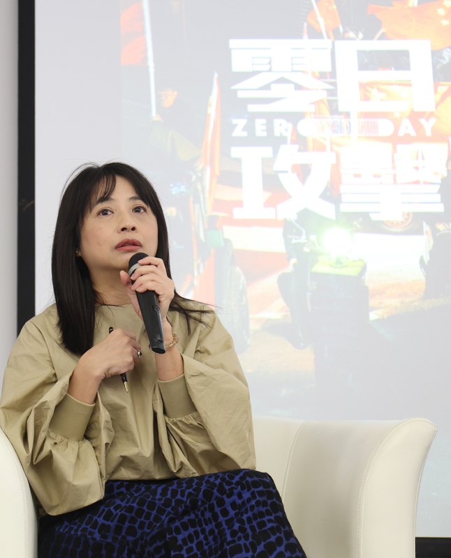 新戲描述台海戰爭 鄭心媚：最重要是守護民主自由