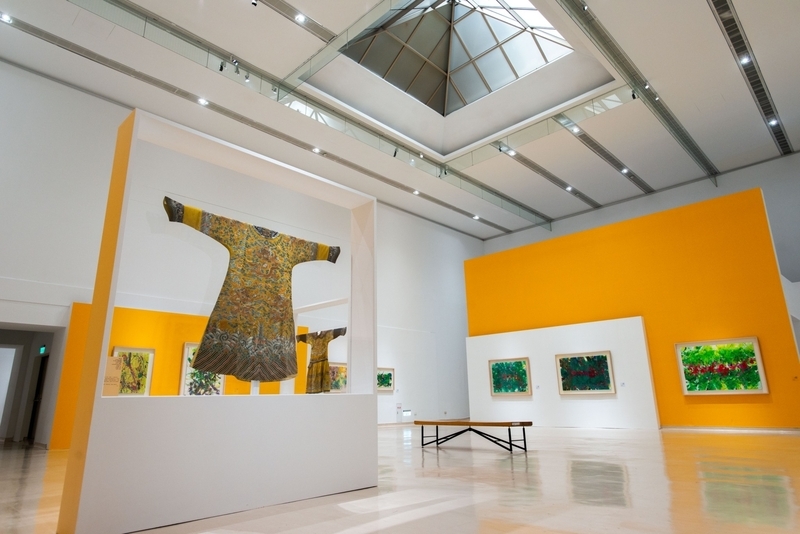 國際抽象繪畫大師陳正雄大展 高美館展出珍藏文物