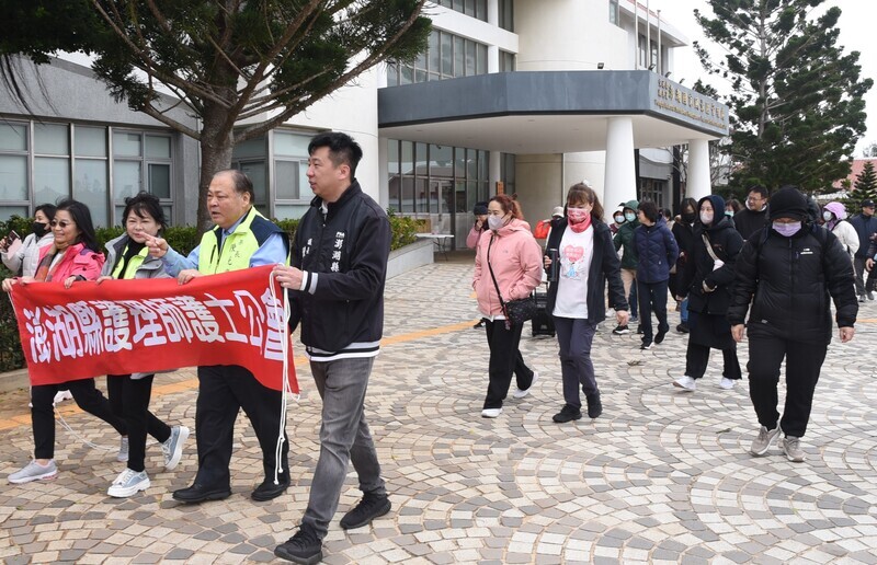 澎湖護理師齊聚健走 陳光復肯定護理人員貢獻