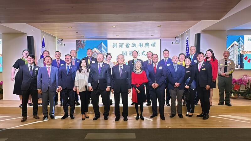 舊金山駐處新館舍啟用 俞大㵢:展深化台美關係決心