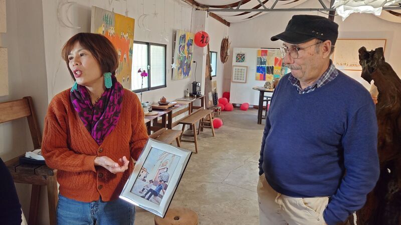 義大利當代藝術家隱居嘉義鄉間 創作融入台灣元素