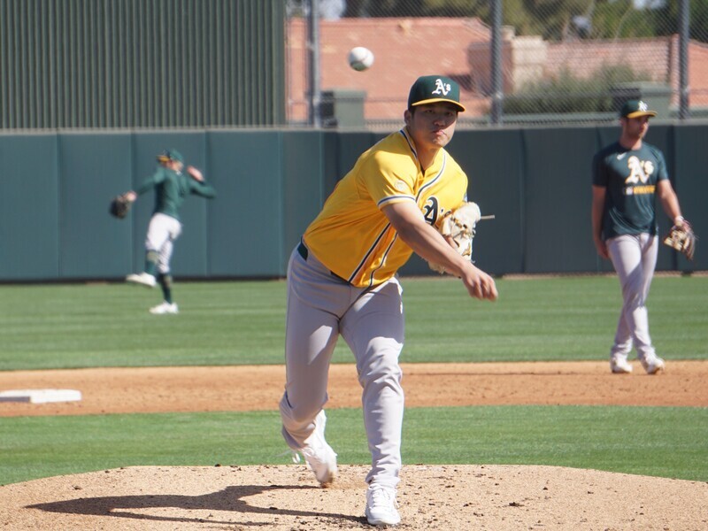 莊陳仲敖第一次MLB春訓營 體會大聯盟其實很細膩