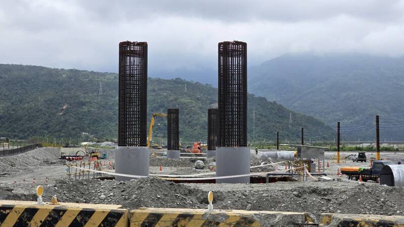 918震毀花蓮南區4橋梁 高寮大橋重建基樁完成