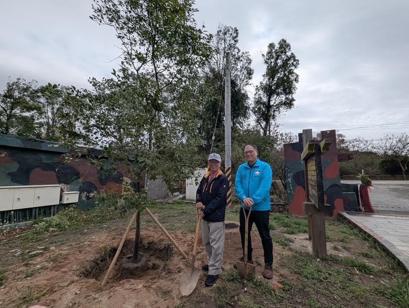 紀念胡璉將軍金門造林精神 基金會辦植樹活動