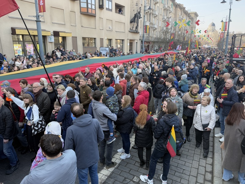 立陶宛慶恢復獨立35週年 警惕地緣政治挑戰