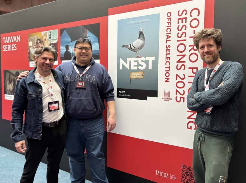 歐洲最大劇集展台、比合製案吸睛 展現寶島賽鴿文化