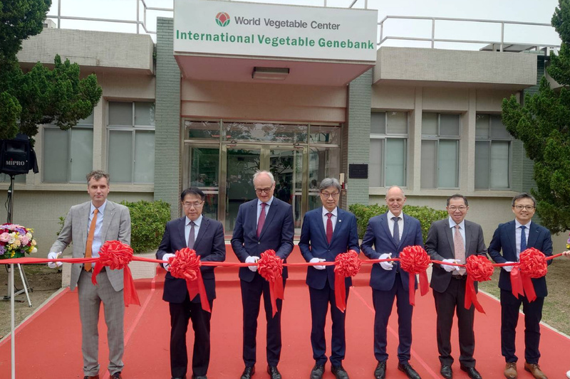 亞蔬中心種原庫翻新 延長保存期限提升營運效率