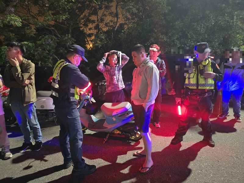 大甲媽起駕交通違規 未戴安全帽最多