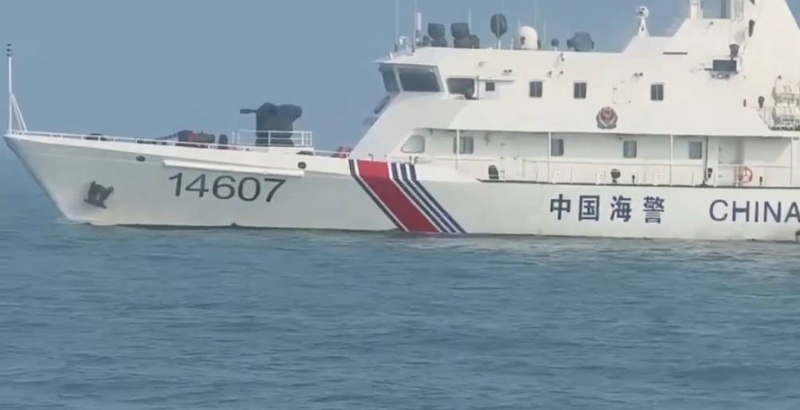 中國海警船連2日侵擾金門海域 海巡併航驅離