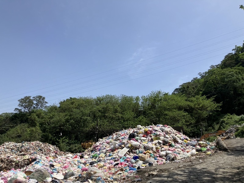竹東垃圾暫置量達4000公噸 最快6月底完成去化
