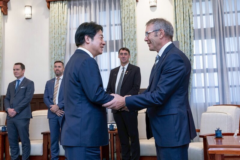 賴總統接見紐西蘭跨黨派訪團 盼共同因應世界變局