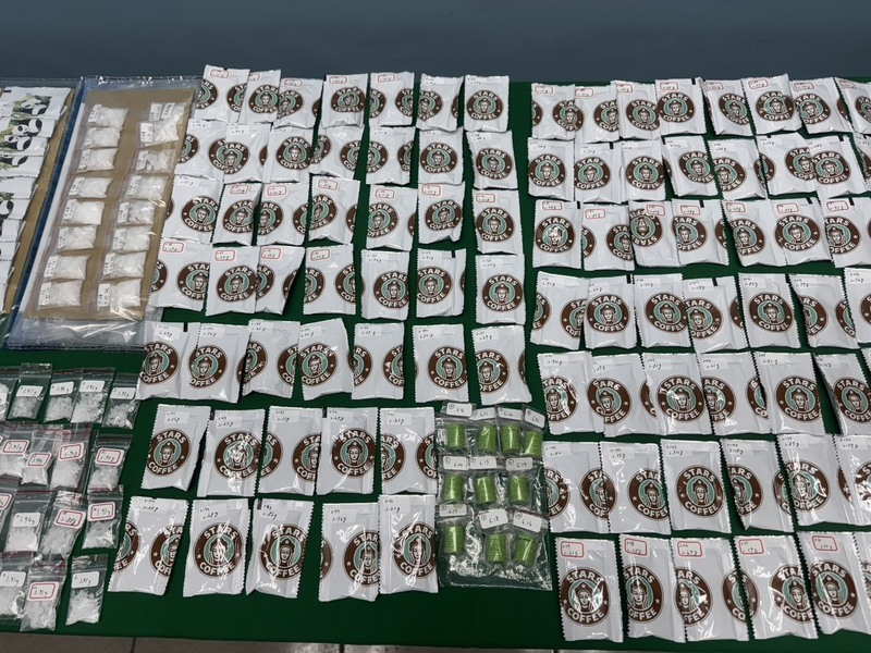 高市警溯源販毒案 逮上游查獲300多包毒品