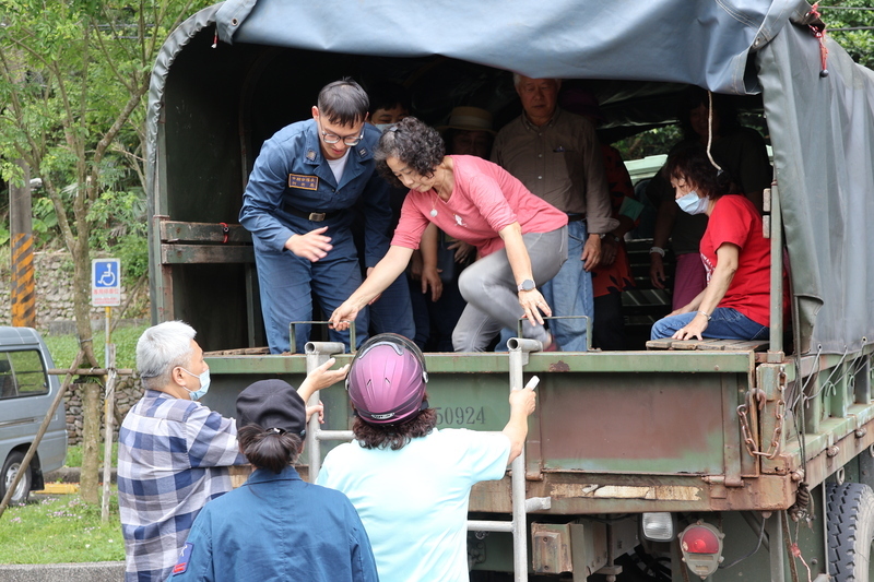 蘇澳鎮公所演練土石流防災應變 著重模擬強制撤離