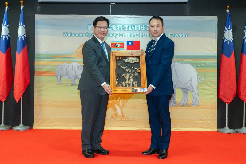 林佳龍與非洲台僑餐敘 讚以行動傳達台灣溫暖善良